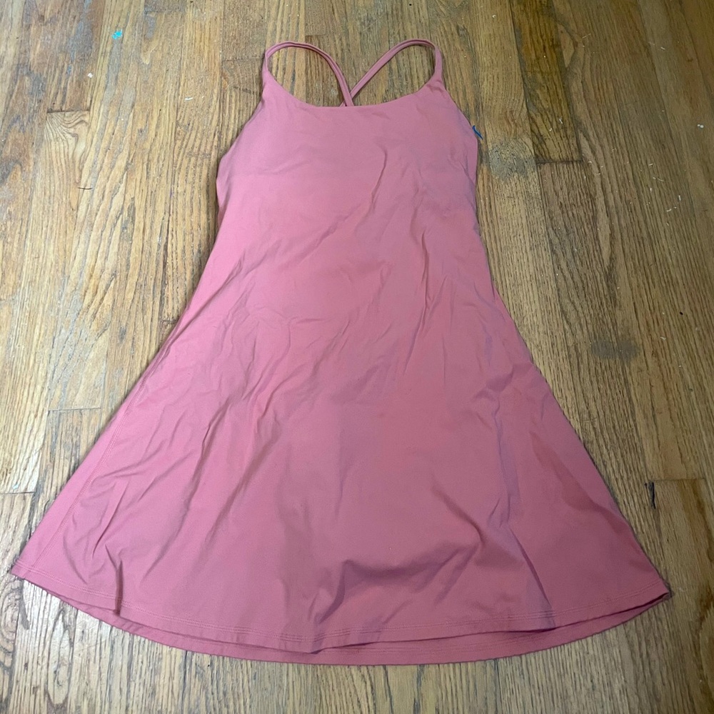 Small Coral/Salmon Halara Dress